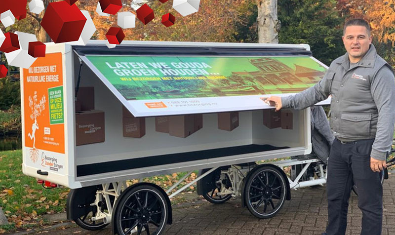 Vrachtfiets voor een groener Gouda